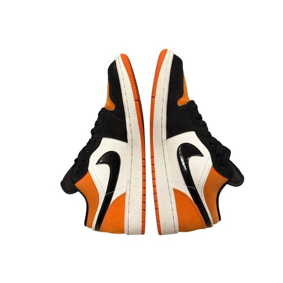 Nike Air Jordan 1 Low Men’s Size 8.5 White/Black-Starfish Shattered Backboard - Picture 6 of 10